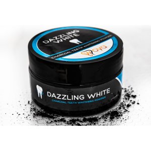 Pudra Organica de Carbune Activ pentru Albirea Dintilor Woya Dazzling White