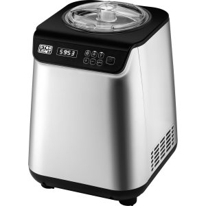 Aparat de preparat inghetata Star-Light IMW-1213GR, 135W, 1.2l, Display digital, Compresor, Timer, Gri