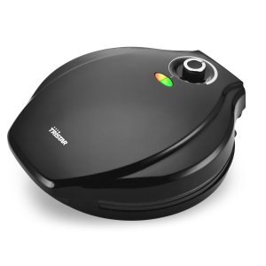 Aparat pentru preparat pizza Tristar PZ-2881, 1450 W, diametru 30 cm, prajeste legume, carne, termostat reglabil, negru