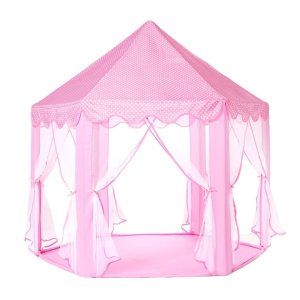 Cort de joaca pentru copii, castel printese roz, 135cm, DARO