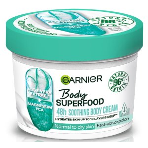 Crema de corp cu efect calmant si absorbtie rapida Garnier Body Superfood Aloe