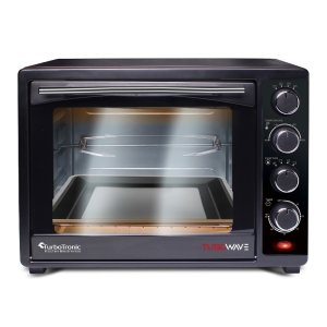 Cuptor Electric Convectie TurboTronic TT-EV45, 2000W, 230 de grade, 45L, Timer, Grill,Rotisor, Negru