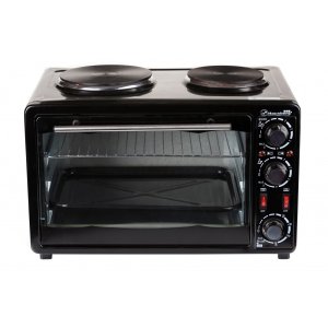 Cuptor electric cu plita Hausberg HB-8010, 35L, Timer, Termostat