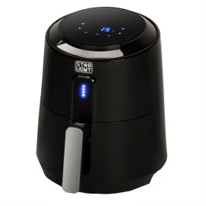 Friteuza fara ulei Star-Light Airfryer DAFB-2613BL, 1300W, 2.6L, Control Digital, 8 Programe Presetate, Negru