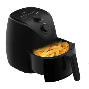 Friteuza fara ulei XXL Tristar FR-6973PB, 4.5 litri, 1500 W, termostat variabil 80 - 200°, temporizator, functii prajire, coacere, reincalzire, Negru