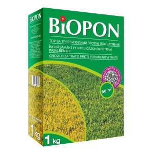 Ingrasamant Gazon Anti-Ingalbenire 1 kg Biopon