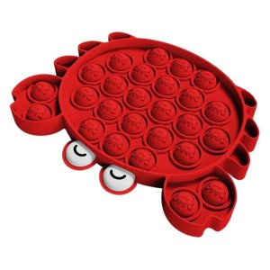 Jucarie antistres din silicon JAF®, Pop it now, forma crab