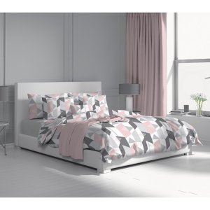 Lenjerie de pat pentru o persoana Alexa Dilios, 100% bumbac ranforce