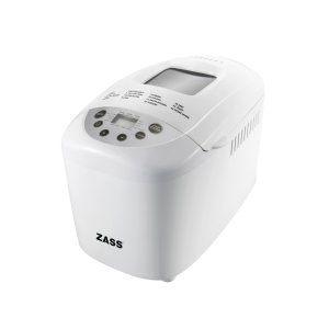 Masina de paine Zass ZBM 03, 850 W, 1500 g, 15 programe, Alb
