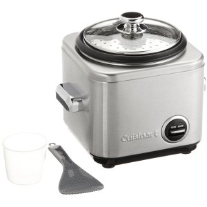 Oala electrica pentru orez Cuisinart CRC400E, 500 W, 520gr., 6 portii, Inox