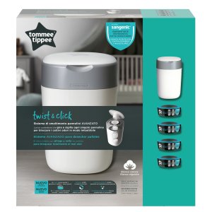 Pachet Cos pentru scutece + 4 Rezerve Tommee Tippee Sangenic