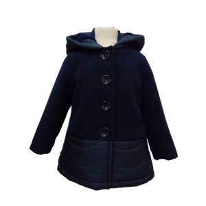 Palton Geanina, Six for kids, bleumarin, 3-4 ani