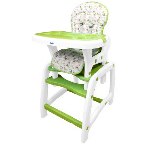 Scaun de masa Juju Eat &amp; Play, Verde