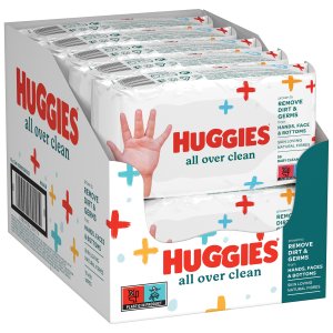 Servetele umede Huggies All Over Clean, 10 pachete x 56, 560