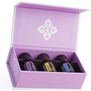 Set 3 uleiuri - Intro Kit ulei esential doterra, pachet pentru acnee,alergii de sezon, lavanda 5ml , lamaie 5ml, menta 5ml+ulei esential de 10 ml + e-book doTERRA