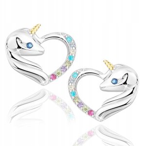 Set cercei, Mennica Bydgoska, 12 mm, Argint, 12 mm, Argintiu