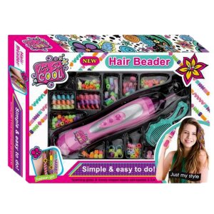 Set Frumusete, Accesorii pentru par pentru fetite, Roz