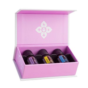 Set uleiuri esentiale doTERRA, 3x5ml, pentru alergii, Lavanda, Lamaie, Menta + ulei Mayam portocala dulce BIO, 10ml