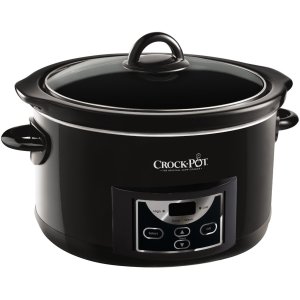 Slow cooker Crock-Pot SCCPRC507B-050, 4.7 l, 2 Setari gatit, Vas de ceramica detasabil, Negru
