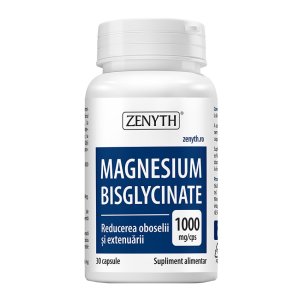 Supliment alimentar Magnesium Bisglycinate, Zenyth, 30 capsule
