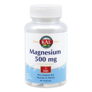 Supliment alimentar Magnesium KAL 500mg , Secom 60 capsule