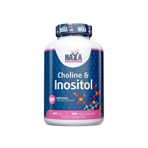 Supliment nutritiv, Haya Labs, Choline &amp; Inositol cu colina si inositol, 100 de capsule vegetale