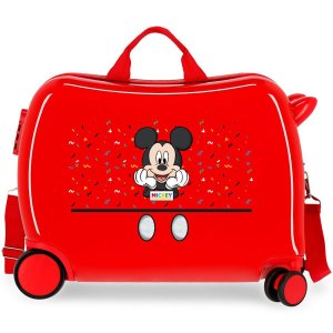 Troler Disney Mickey,ROSU,50x38x20 cm